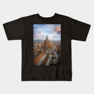 The Duomo in Florence, Italy, the Cathedral of Santa Maria del Fiore Kids T-Shirt